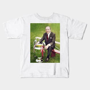 Sir Matt Busby, United Icon Kids T-Shirt